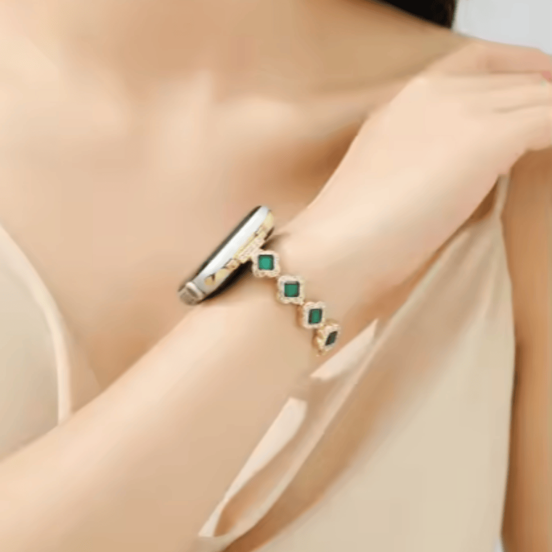 Diamond Metal Watch Strap