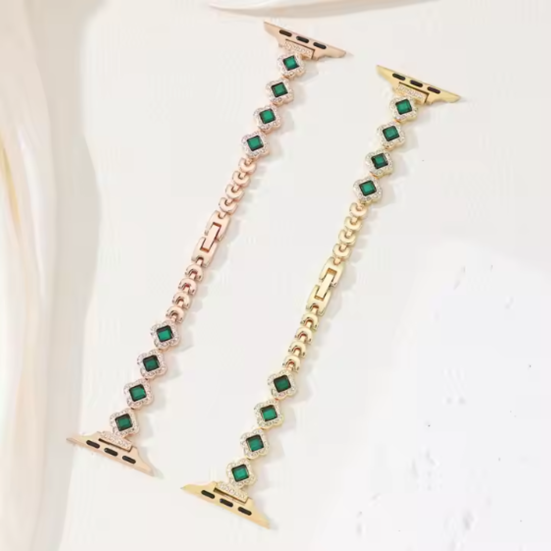 Diamond Metal Watch Strap